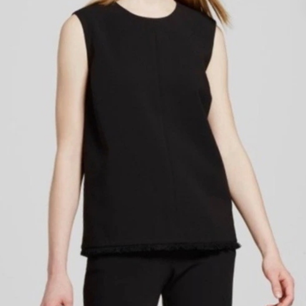 Victoria Beckham for Target Black Sleeveless Blouse